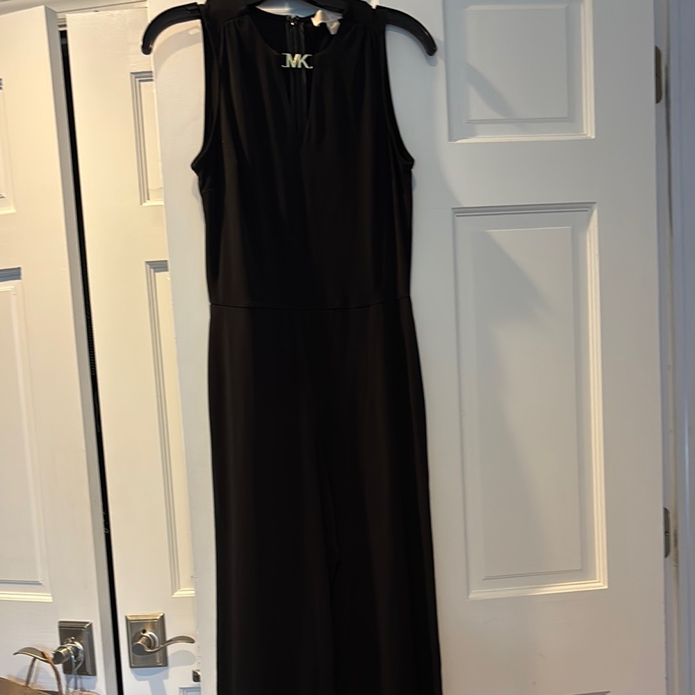 XS Michael Kors Black Sleeveless Jumpsuit